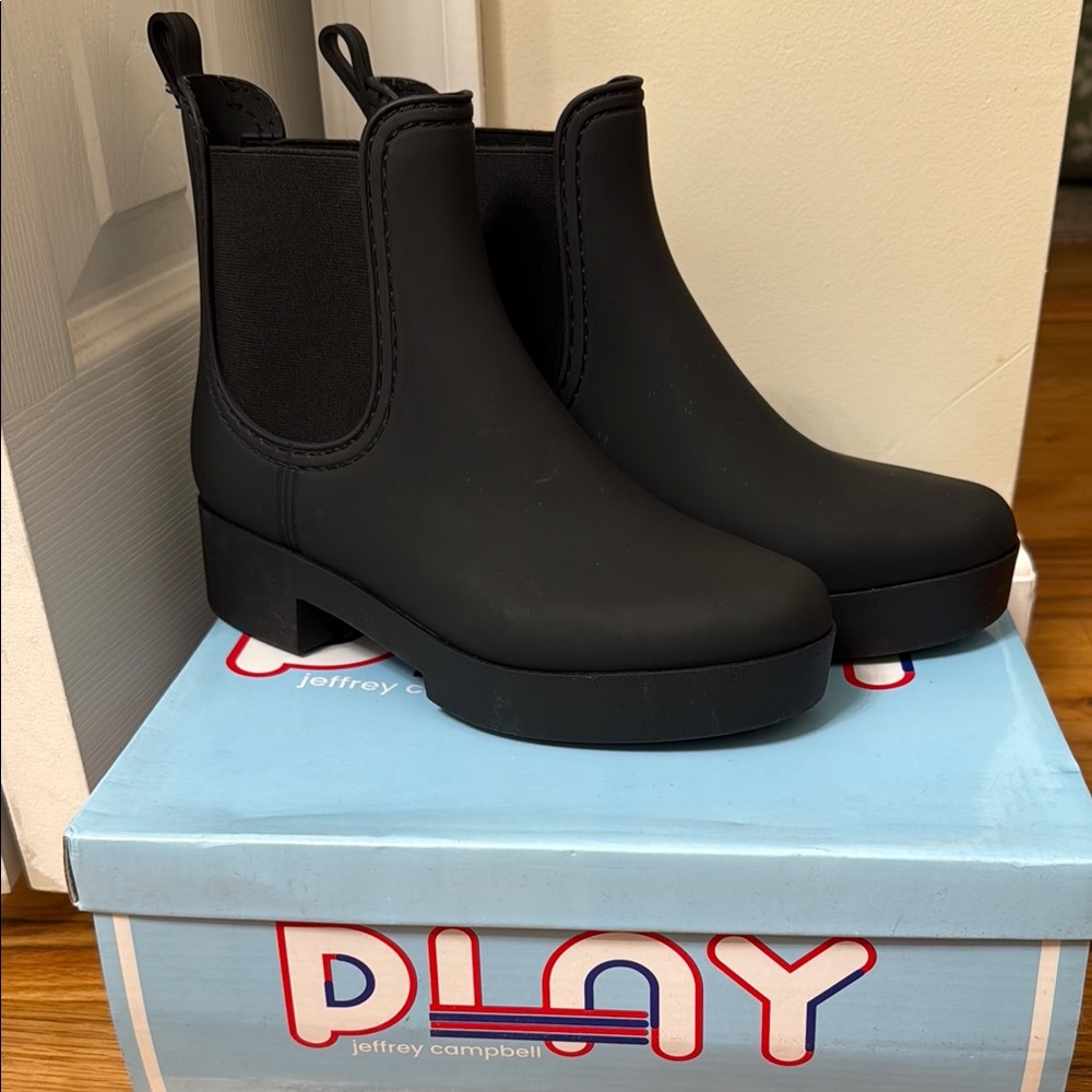 Jeffrey Campbell rain boots
